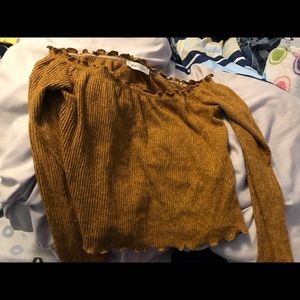 Off the shoulder top